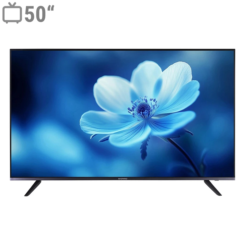 تلویزیون هوشمند ال ای دی دوو مدل DSL-50MS3000U سایز 50 اینچ با کیفیت تصویر 4K، سیستم‌عامل Android 11، دارای قابلیت Time Shift، قفل کودک، Screen Mirroring، پنل VA، پردازنده 4 هسته‌ای، حداکثر نرخ به‌روز